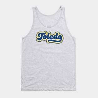 Retro Toledo Script Tank Top